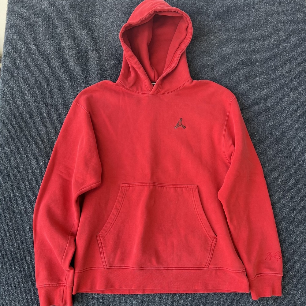 Jordan Hoodie Sweatshirt Mens Medium Pullover Jumpman Basketball Activewear 80s‎